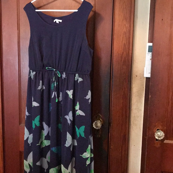 Issac Mizrahi Dresses & Skirts - HP ❤️ Cute Maxi Dress Large Petite